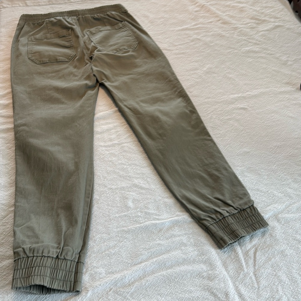 Women’s Green Size Medium 98% Cotton Blend Sincerely Jules Utility Jogger - Picture 2 of 9